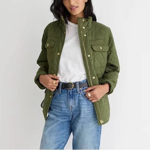 J. Crew Jackets & Blazers - J Crew Mercantile quilted downtown field jacket
